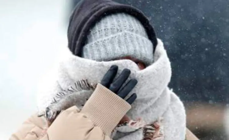 ¡Abríguese! Alertan por temperaturas bajo cero