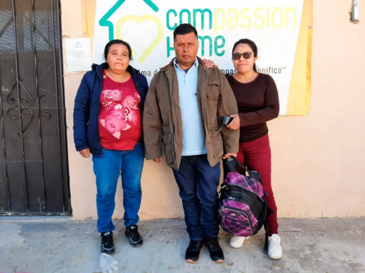 Porfirio, tenía 5 años perdido, se reúne con su familia