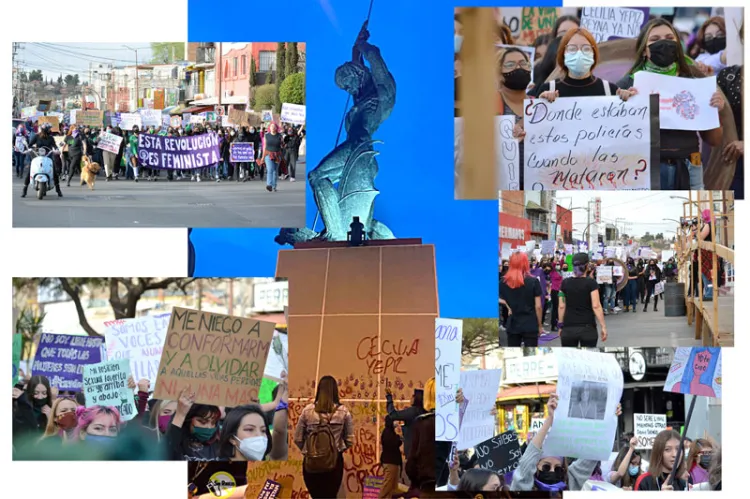 Protestan mujeres, exigen justicia y seguridad