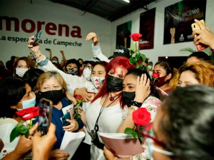 Se vuelca Campeche con Layda Sansores y Morena