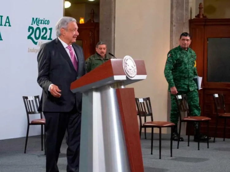 Alista López Obrador primer informe trimestral de 2021