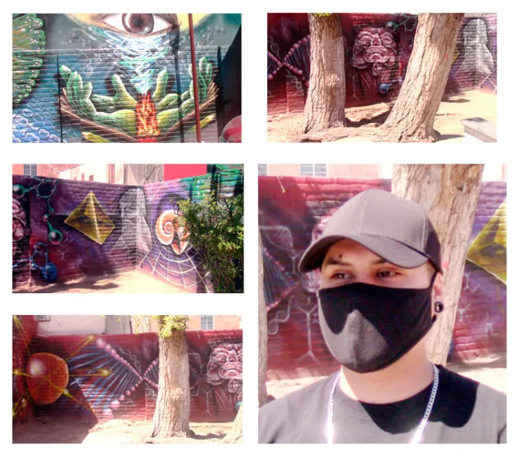 Pinta mural sobre la educación