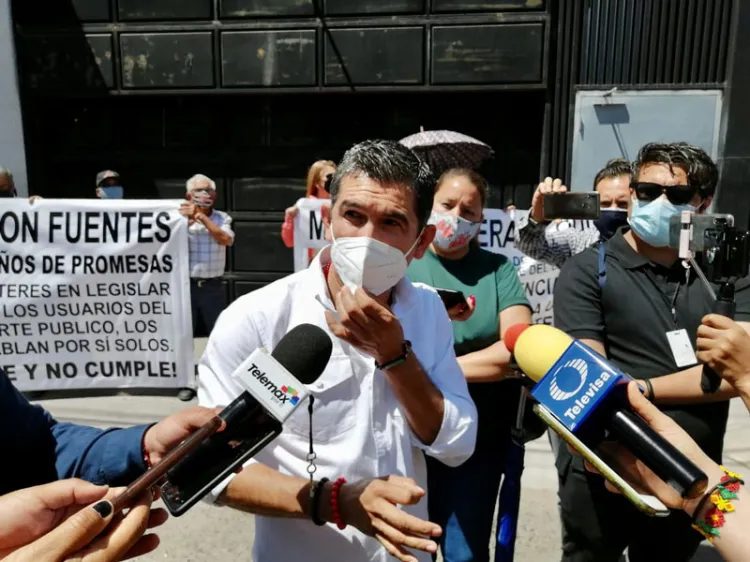 Exigen celeridad a Derechos de Usuarios del transporte público