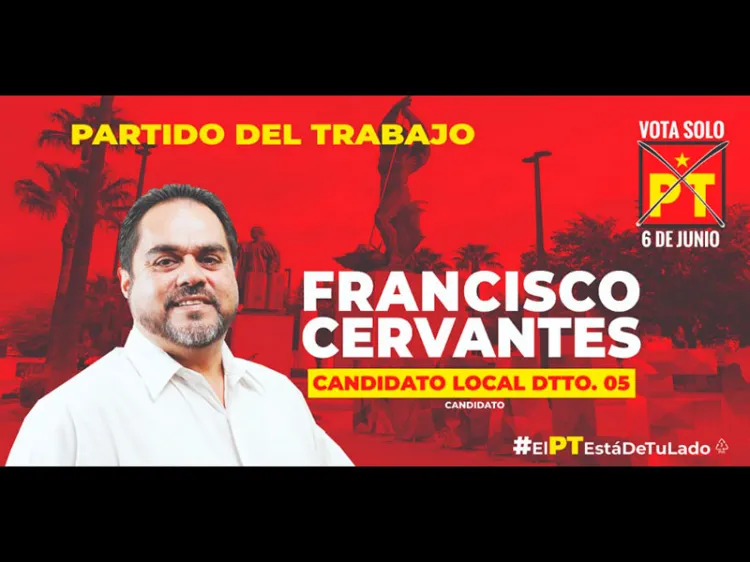 Buscan Lety Calderón y Francisco Cervantes el voto de los nogalenses