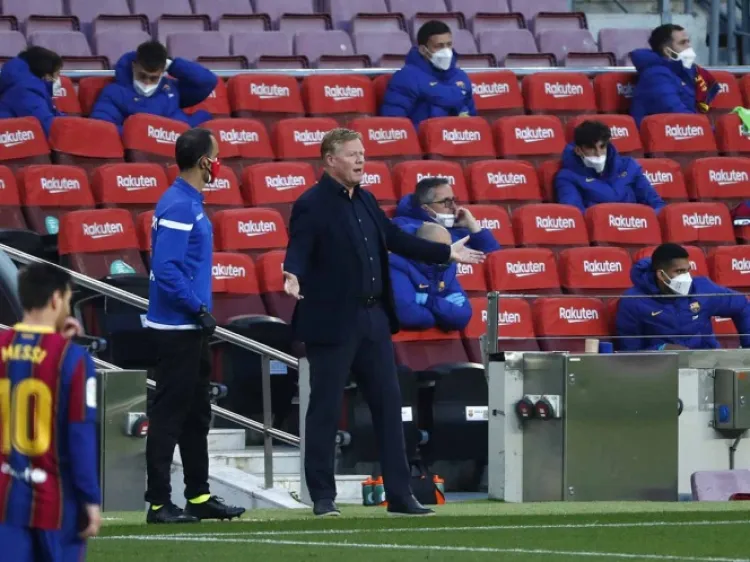 Castigan a Koeman por decir ‘vaya personaje’