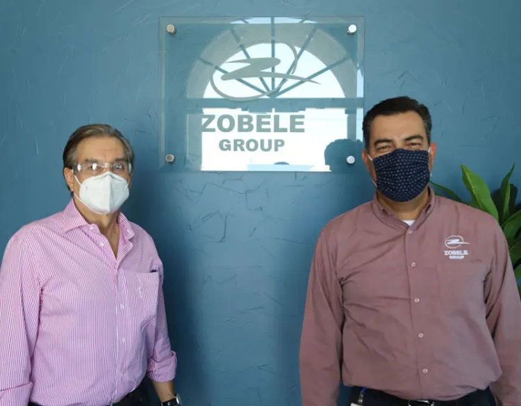 Atestigua secretario de Economía ampliación de planta Zobele