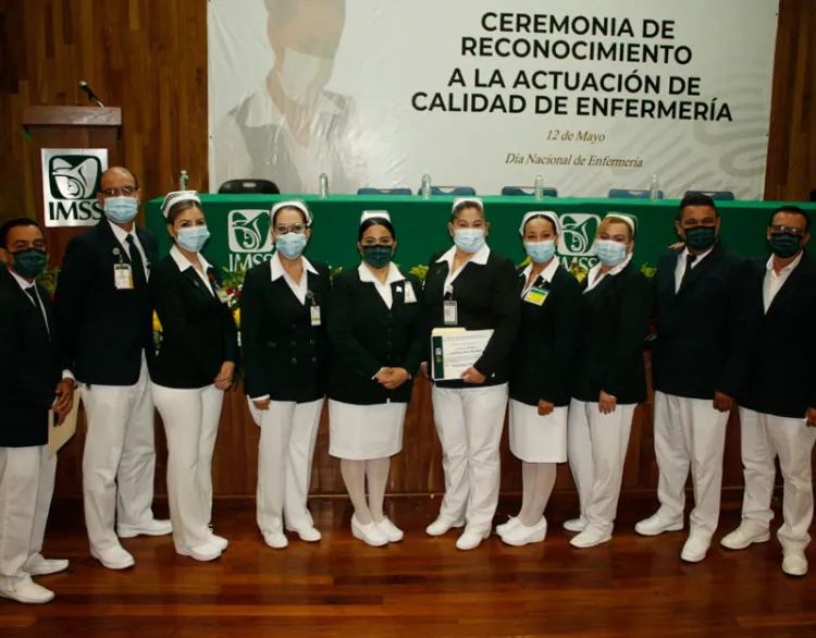 Celebra IMSS Sonora a personal de enfermería