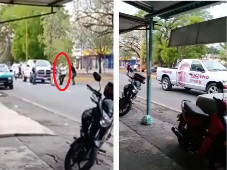 Morenistas golpean a representante del PRD en Apatzingán