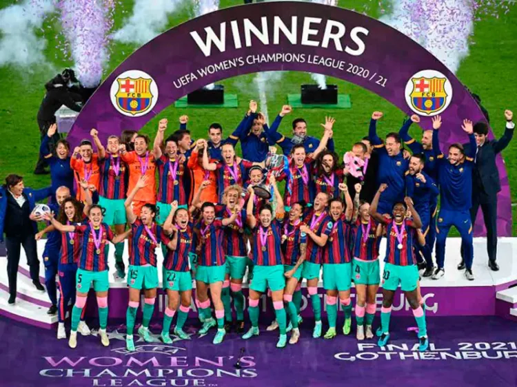 Barcelona Femenil conquista la Champions League