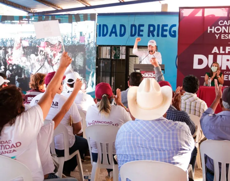 Llevará Durazo salud y agua potable a región Fuerte-Mayo