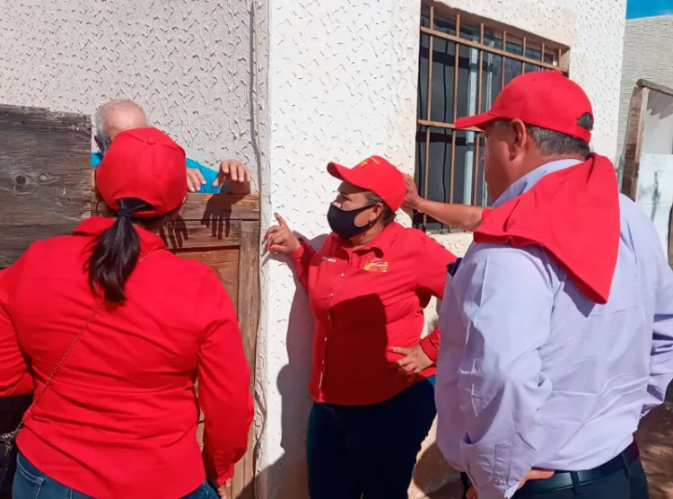 Brindan su apoyo a Leticia Calderón vecinos de La Mesa