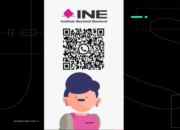 Tiene INE asistente virtual en WhatsApp