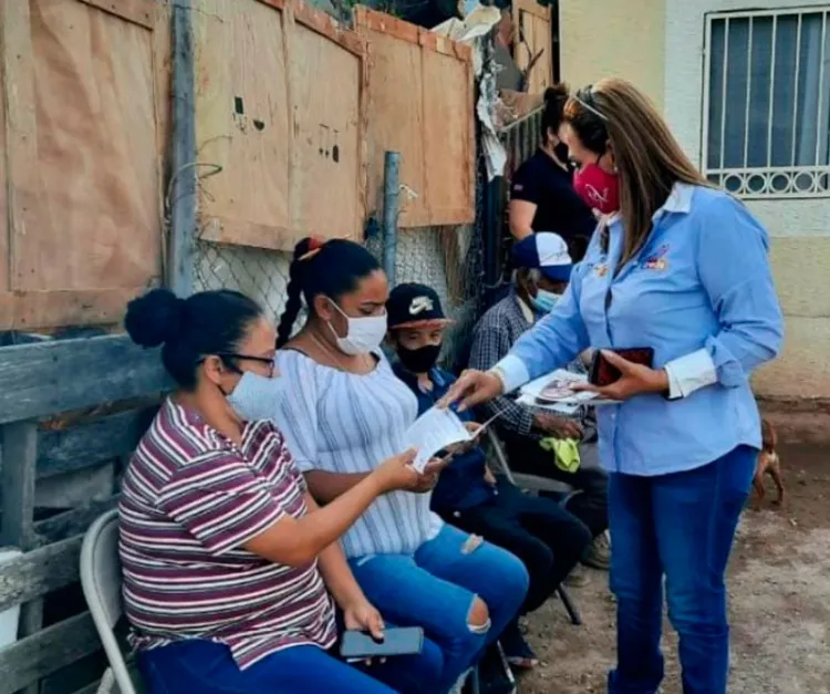 Suma Lupita Gracia Benitez más simpatizantes en cada recorrido