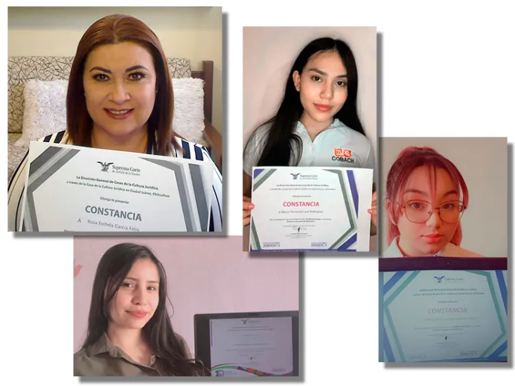 Viven alumnos de Cobach debate “Un día en la Corte”