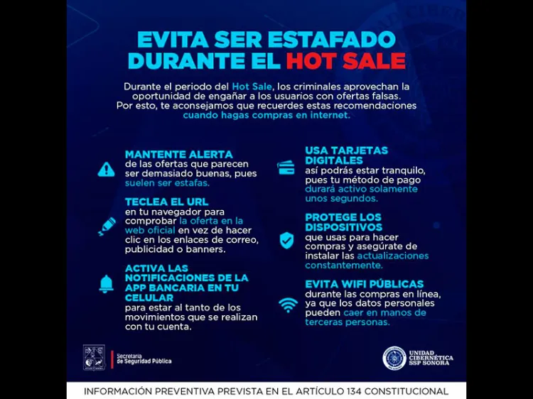 Advierte SSP por estafas al comprar durante el Hot Sale