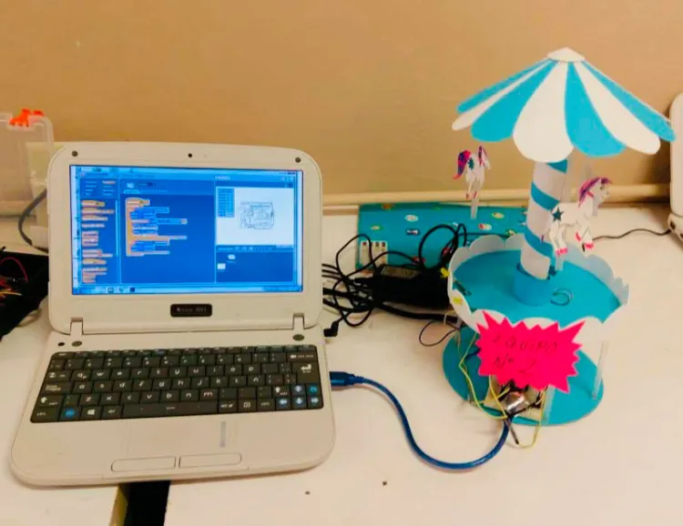 Aprenden a construir robots