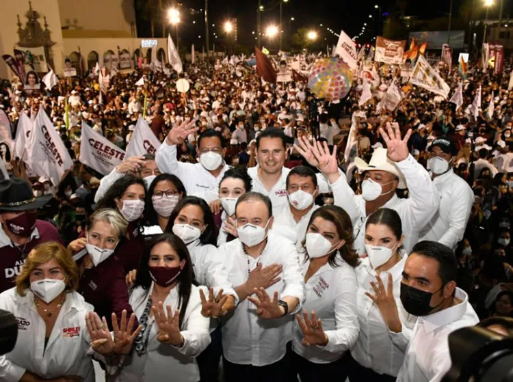 Participa Ana Bernal en cierre de campaña de Alfonso Durazo