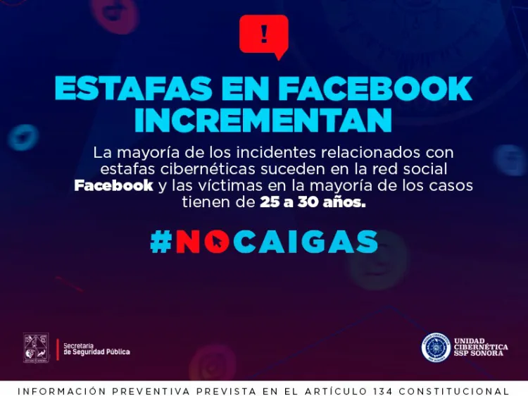 Alertan por compras en Facebook