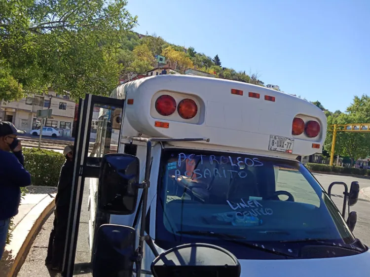 Auxiliarán económicamente ruta de combis de la Rosarito