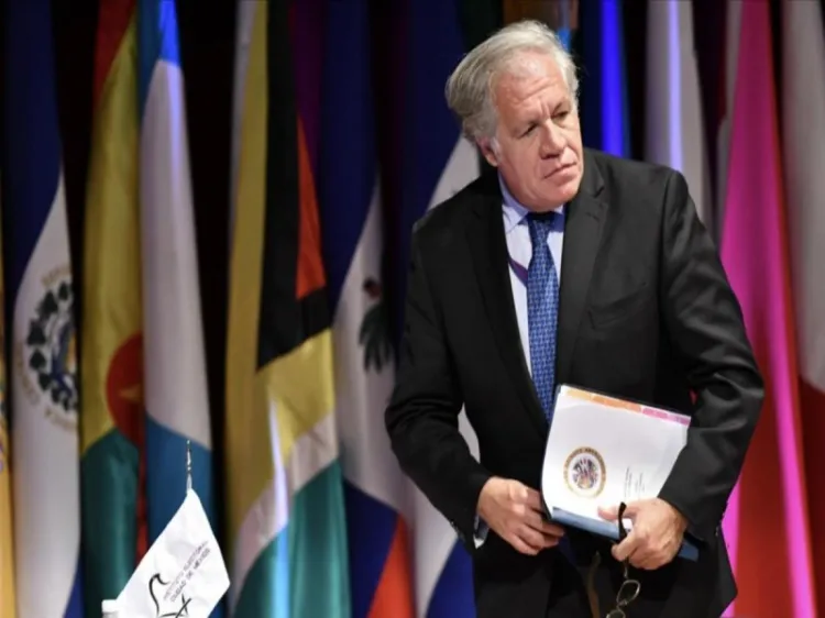 Almagro, el peor secretario de la OEA en años: Ebrard