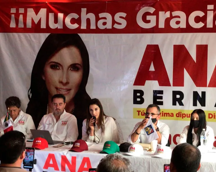 Agradece Ana Bernal apoyo de electores