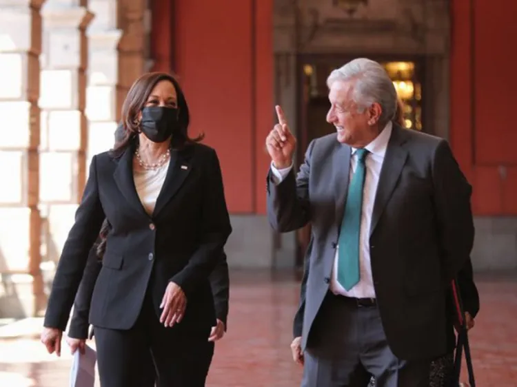 López Obrador pidió a Kamala Harris ‘ya no hablar del Plan Mérida’