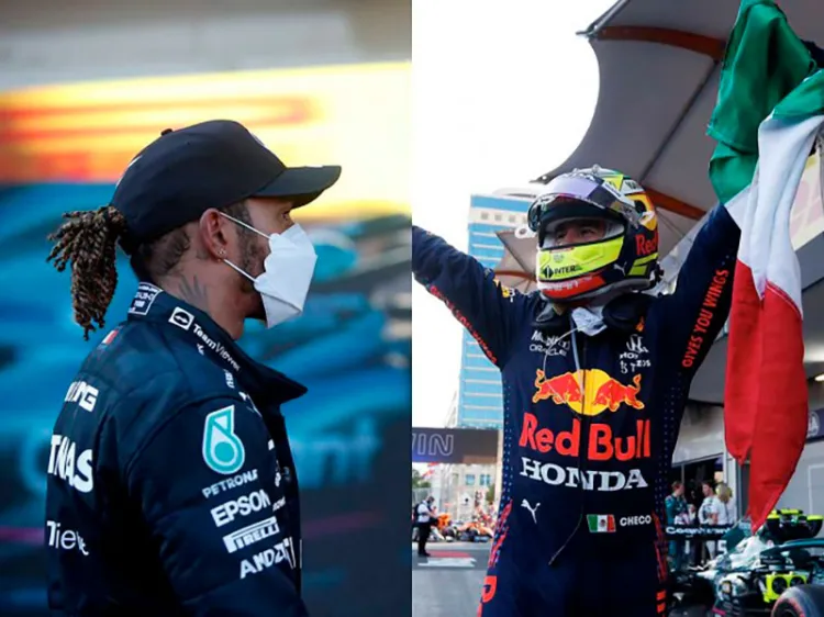 A Hamilton ya le preocupa lo que hace ‘Checo’ Pérez