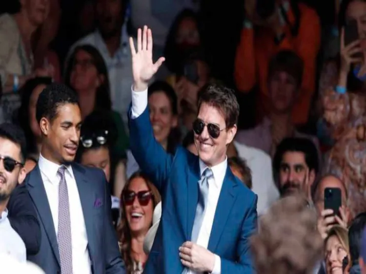 Tom Cruise acude a la final de Wimbledon y de la Eurocopa el mismo día
