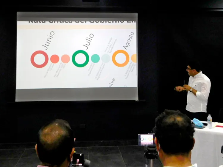 Plantea JGN ruta de trabajo