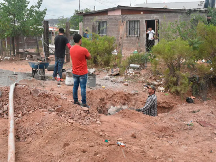 Realizan trabajos de pavimentación