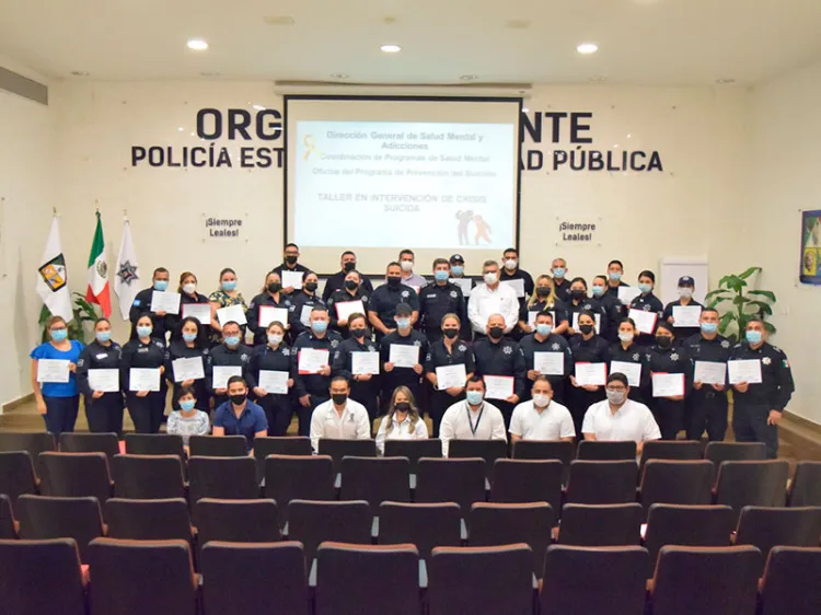 Participa la PESP en taller de intervención en crisis suicida