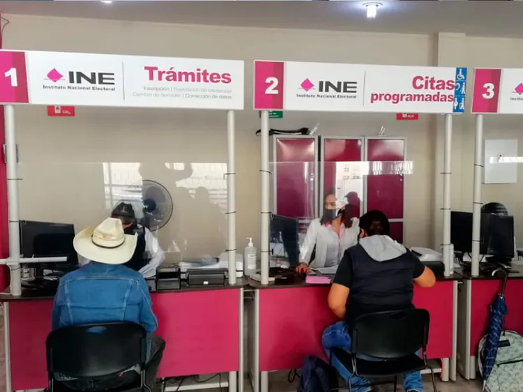 Módulos del INE suspenderán servicio