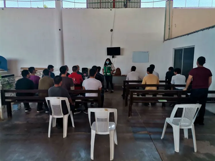 Imparte SSP en Huatabampo trabajo de prevención a vecinos