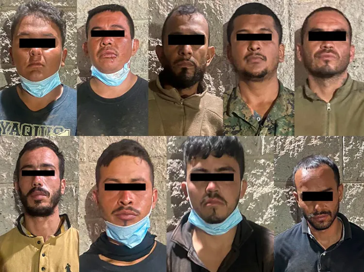 Detenidos con arsenal en Magadalena