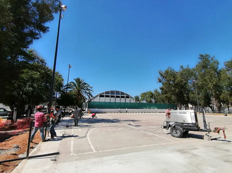 Reinician obras en unidad “Estrellas Nogalenses”