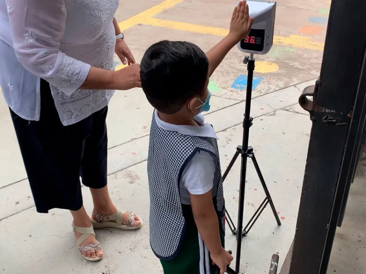 Aplican protocolos sanitarios