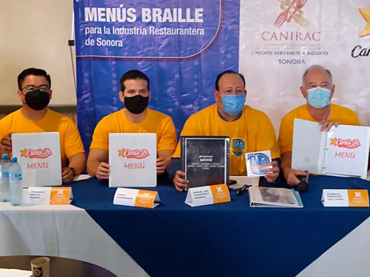 Restaurantes se suman para incluir menú en braille: Canirac