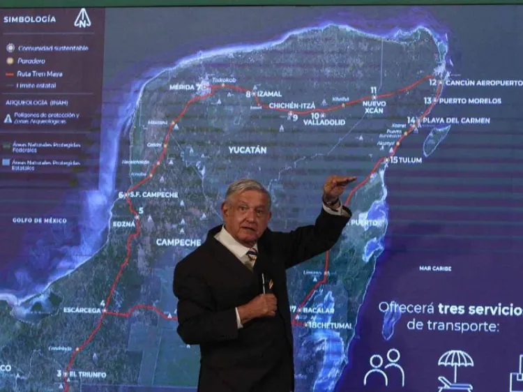 Supervisará López Obrador las obras del Tren Maya