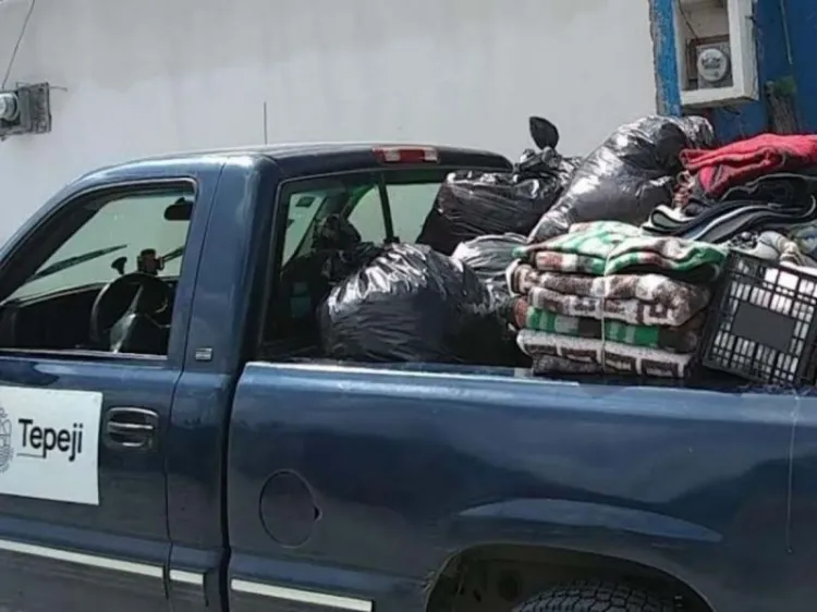 Alertan por falsa camioneta gubernamental que recolecta víveres para damnificados de Hidalgo