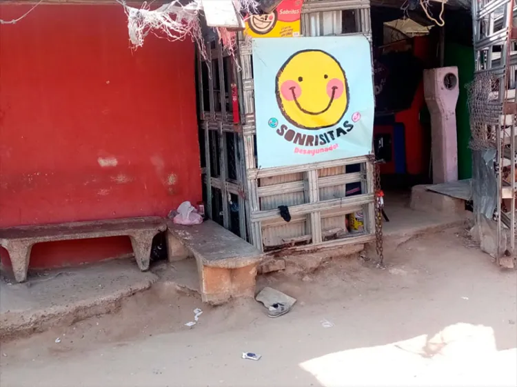 Solicita desayunador en invasión Altares donativos de alimento