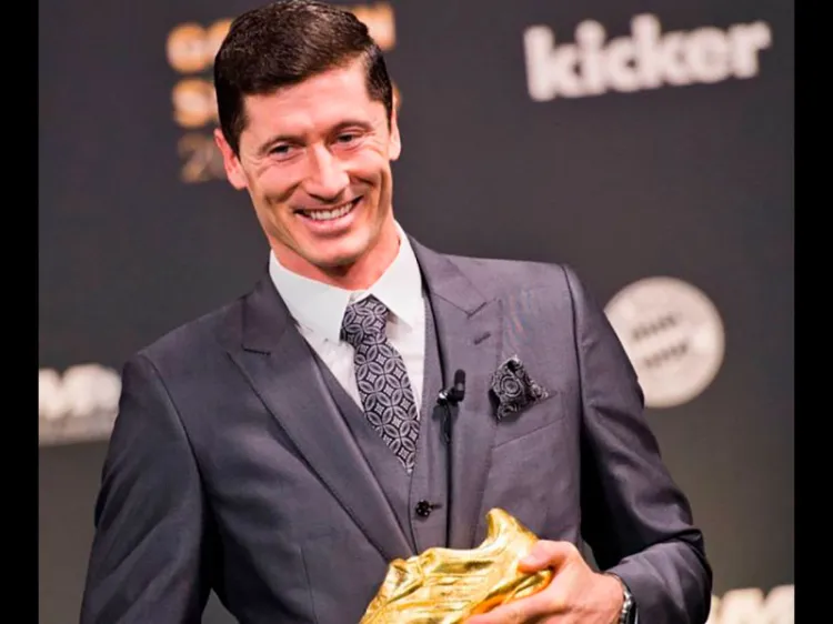 Robert Lewandowski conquista por primera vez la Bota de Oro