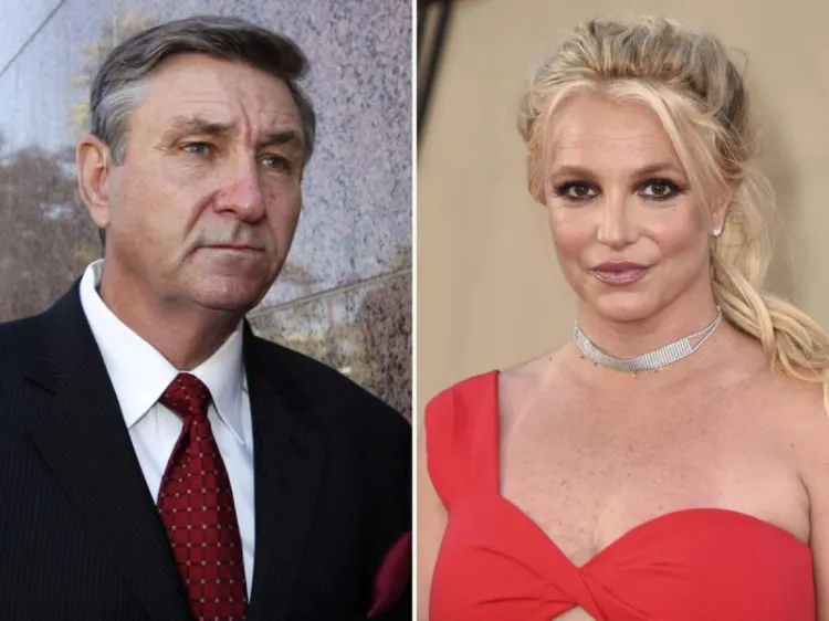 Juez suspende tutela de papá de Britney Spears sobre la cantante