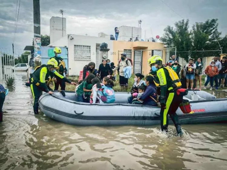 Por décima ocasión en un mes se inunda fraccionamiento en Querétaro; analizan reubicación