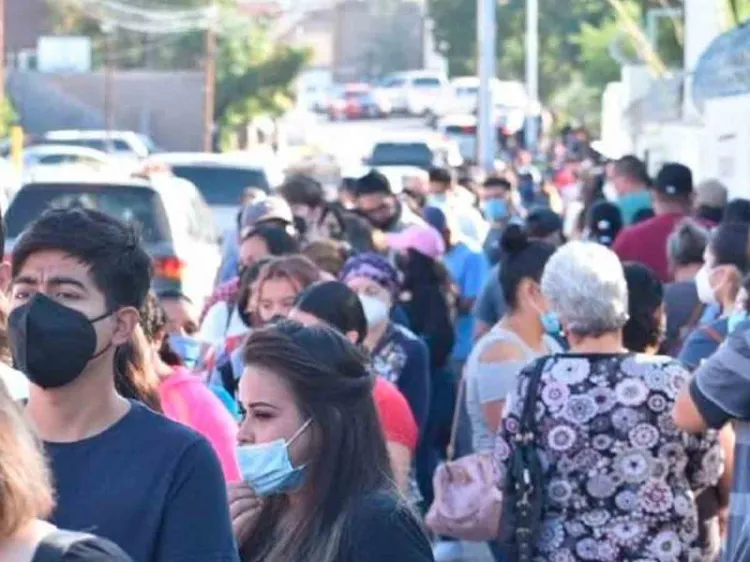 Rezagados superan demanda de vacuna contra covid en Chihuahua