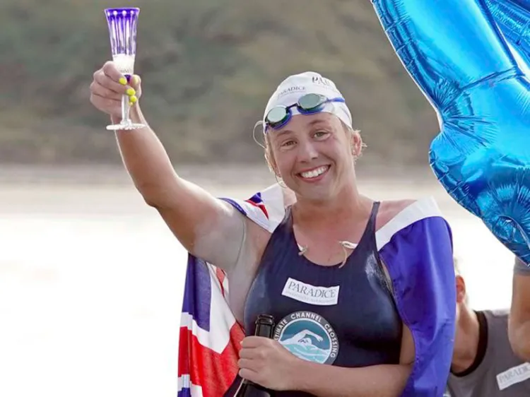 Todo un récord: 44 veces ha atravesado el Canal de La Mancha