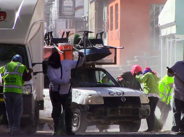 Intensifican trabajos de limpieza de la ciudad