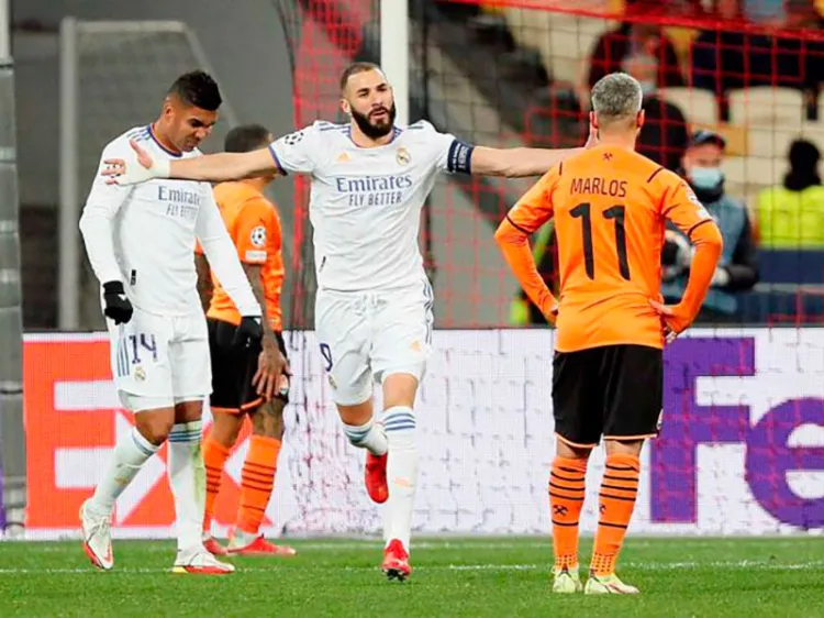 Real Madrid se reivindica en Champions con goleada