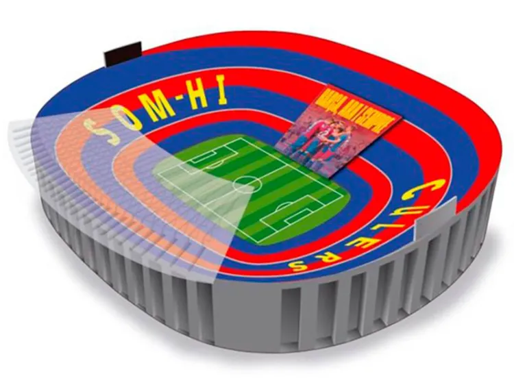 Barcelona-Real Madrid tendrá mosaico especial