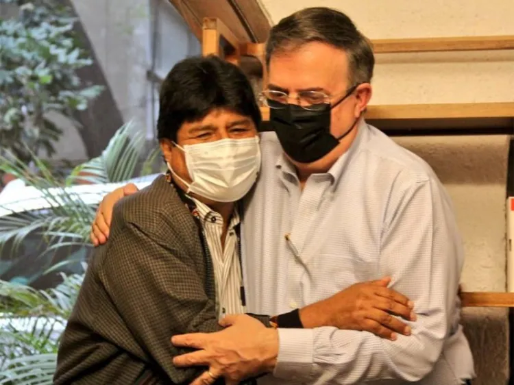 ‘México es la casa de los que luchan por la liberación de los pueblos’: Evo Morales