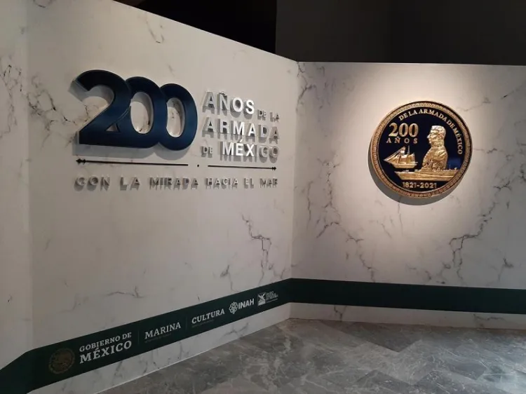 Armada de México celebra 200 años con exposición en el Castillo de Chapultepec